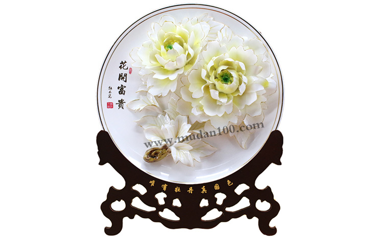 送客戶什么禮品好?首選洛陽特色禮品描金牡丹瓷 送客戶什么禮品好?首選洛陽特色禮品描金牡丹瓷